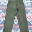 画像3: 1950’s ARMY OG107 Cotton Satin Utility Trousers (L) (3)