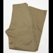 画像1: 1943’ USMC Cotton Khaki Chino Trousers ワンウォッシュ (1) (1)