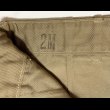 画像5: 1943’ USMC Cotton Khaki Chino Trousers ワンウォッシュ (1) (5)