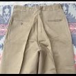 画像4: Mid 60’s ARMY Cotton Khaki Trousers (ボタントップ) (4)