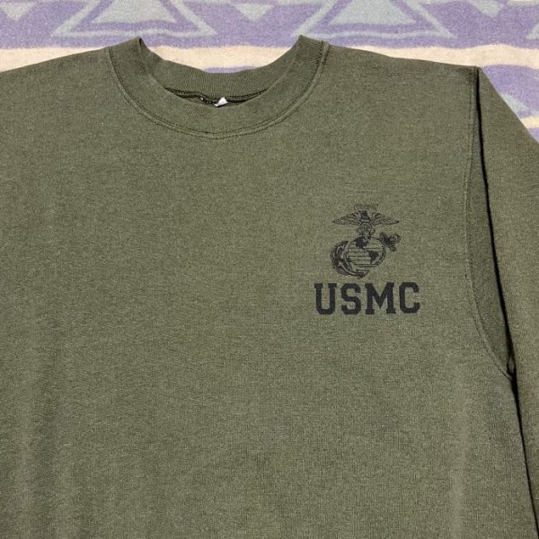 画像2: USMC Athletic Sweat Shirt (M) (2)