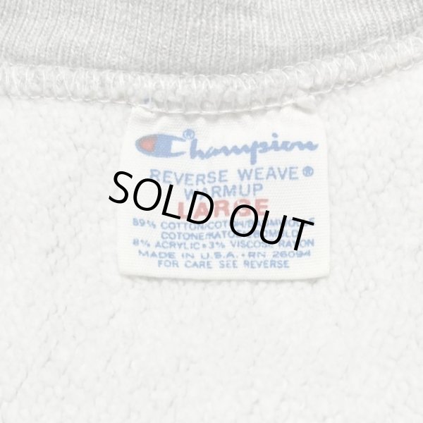 画像2: 80’s Champion "Stonehill College" Reverse Weave Sweat Shirt (Large) (2)