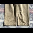 画像6: 60’s ARMY Cotton Khaki Chino Trousers (34x31) (6)