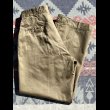 画像1: 60’s ARMY Cotton Khaki Chino Trousers (34x31) (1)