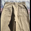 画像5: 60’s ARMY Cotton Khaki Chino Trousers (34x31) (5)