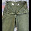 画像6: Circa 60’s OG-107 Cotton Sateen Utility Trousers (36x31) (6)