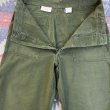 画像6: Circa 60’s OG-107 Cotton Sateen Utility Trousers (36x31) (6)