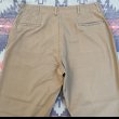 画像5: Circa Late 40’s ARMY M-45 Cotton Khaki Chino Trousers (38x33) (5)