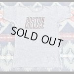 画像: 80’s Champion BOSTON COLLEGE 染み込みプリントT Shirt (XL)