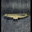 画像5: OLD Vintage Native American Thunderbird   Silver / Turquoise Brooch (5)