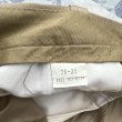 画像9: 61’ NOS ARMY Cotton Khaki Chino Trousers (w-36) (9)