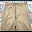 画像3: 61’ NOS ARMY Cotton Khaki Chino Trousers (w-36) (3)