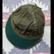 画像8: WWII(40’s) N.O.S. US NAVY HBT Cap (8)