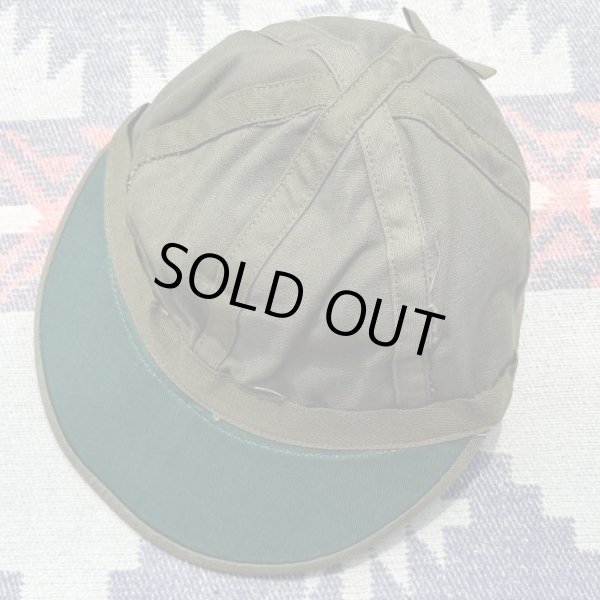 画像8: WWII(40’s) N.O.S. US NAVY HBT Cap (8)