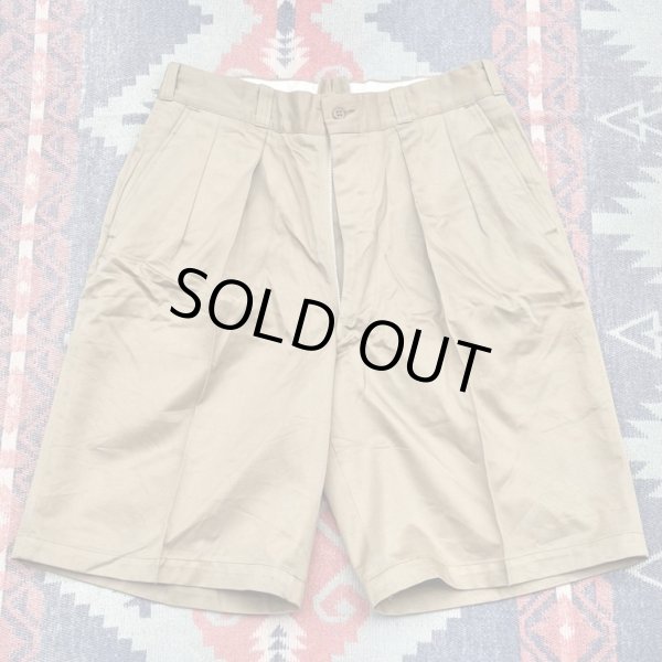 画像1: 50’s Dead Stock ARMY Khaki Shorts (32R)カッタータグ付き (1)