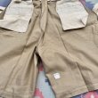 画像7: 50’s Dead Stock ARMY Khaki Shorts (32R)カッタータグ付き (7)