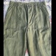 画像3: ARMY OG-107 Cotton Sateen Utility Trousers (38x31) (3)