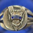 画像6: Circa 40’s WW2 "USMS"(US Merchant Marine Service) Sterling Silver Ring (6)