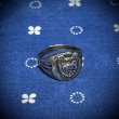 画像3: Circa 40’s WW2 "USMS"(US Merchant Marine Service) Sterling Silver Ring (3)