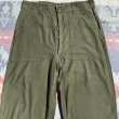 画像3: ARMY OG-107 Utility Trousers Good Condition! (3)