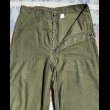 画像4: ARMY OG-107 Utility Trousers Good Condition! (4)