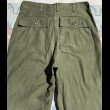 画像7: ARMY OG-107 Utility Trousers Good Condition! (7)