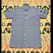 画像1: 60’s〜USN Chambray Shirt ( Short Sleeve) (1)