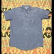 画像1: 70’s OSH KOSH B’Gosh Chambray Shirt (short sleeve) (1)