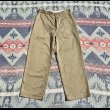 画像2: 1960’s ARMY Cotton Khaki Chino Trousers (2)