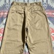 画像5: 1960’s ARMY Cotton Khaki Chino Trousers (5)