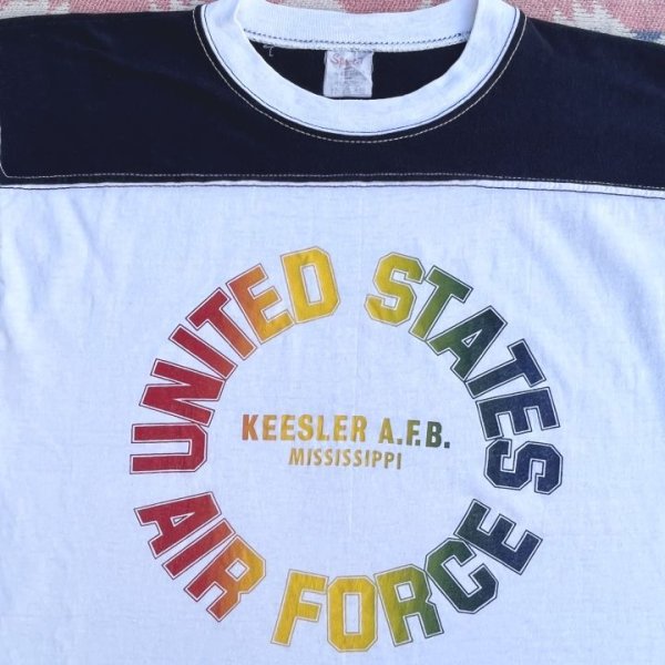 画像2: Sport-T by Stedman US AIR FORCE  Kessler Air Force Base Football Tee (2)