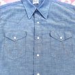 画像3: 60’s〜Wrangler Blue Chambray Western Shirt (3)