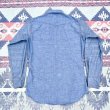 画像4: 60’s〜Wrangler Blue Chambray Western Shirt (4)