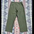 画像2: 50’s USMC Sateen Utility Trousers 36x32 (2)