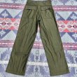 画像5: 60’s "Dead Stock" ARMY OG107 Cotton Sateen Utility Trousers (5)