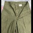 画像3: 60’s "Dead Stock" ARMY OG107 Cotton Sateen Utility Trousers (3)