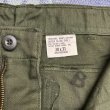 画像4: 60’s "Dead Stock" ARMY OG107 Cotton Sateen Utility Trousers (4)