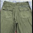 画像7: US ARMY OG107 Cotton Sateen Utility Trousers (36x33) (7)