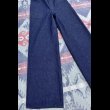 画像14: 40’s 未洗い USN Denim Pants (巻き縫いデニム) (14)