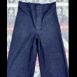 画像3: 40’s 未洗い USN Denim Pants (巻き縫いデニム) (3)