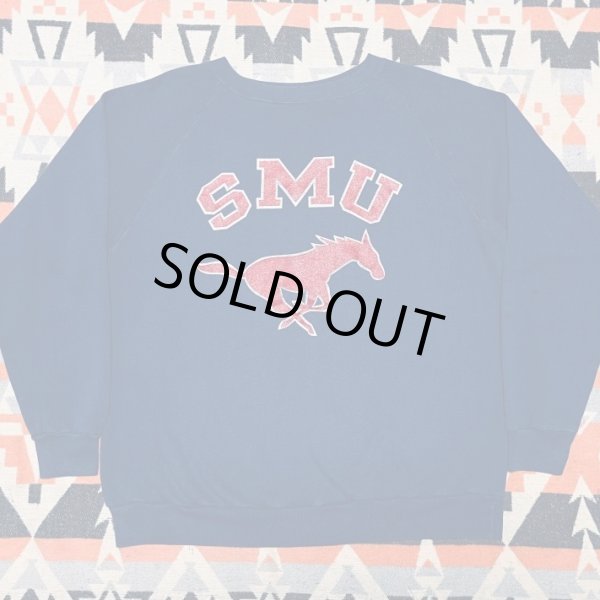 画像1: 80’s Champion SMU Sweat Shirt (XXL) (1)