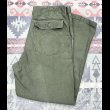 画像1: 60’s〜ARMY OG107 Cotton Sateen Utility Trousers (1)
