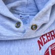 画像5:  ﻿ 90’s Champion USA製 Nebraska University  のReverse Weave Sweat Hoodie (XXL) (5)