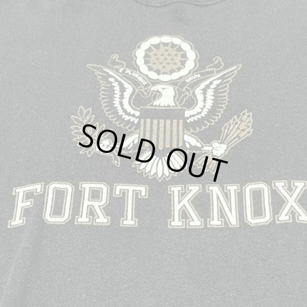 画像2: US ARMY Fort Knox Sweat Shirt (黒) (2)