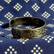 画像4: ~40’s Navajo Whirling Log silver Bangle ( Arrow Novelty) (4)