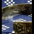 画像7: ~40’s Navajo Whirling Log silver Bangle ( Arrow Novelty) (7)