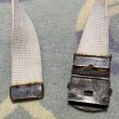 画像5: WWII US NAVY Enlisted Men’s Cotton Web Belt (白) (5)