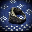 画像3: Old USN Silver Ring(シルバー950)17g Large Size (3)