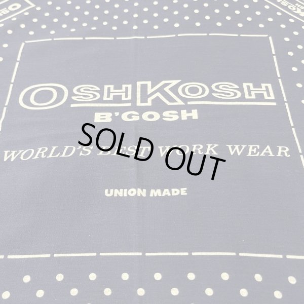 画像3: OSH KOSH Bandana Navy Color (1) (3)