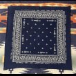 画像1: KEY Work Clothes Bandana (Navy Color) (1)